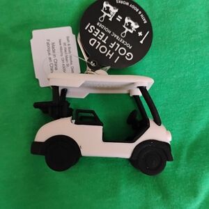 Bath & Body Works White and Black Golf Cart Accessory